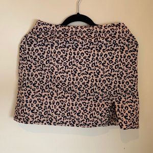 Cheetah Mini Skirt